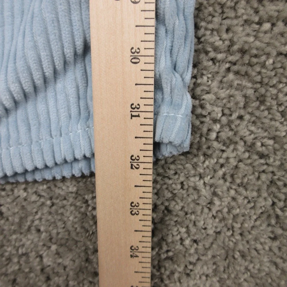 Levis Pants Mens 32x32 Light Blue 559 Relaxed Straight Corduroy Thick Jeans NEW